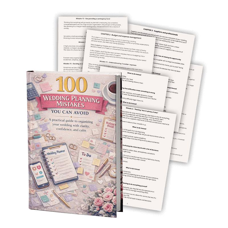 100 wedding planning mistakes you can avoid